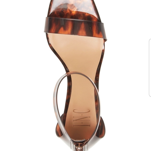 INC Makenna Two-Piece Clear Vinyl Dress Sandals - Picture 4 of 11